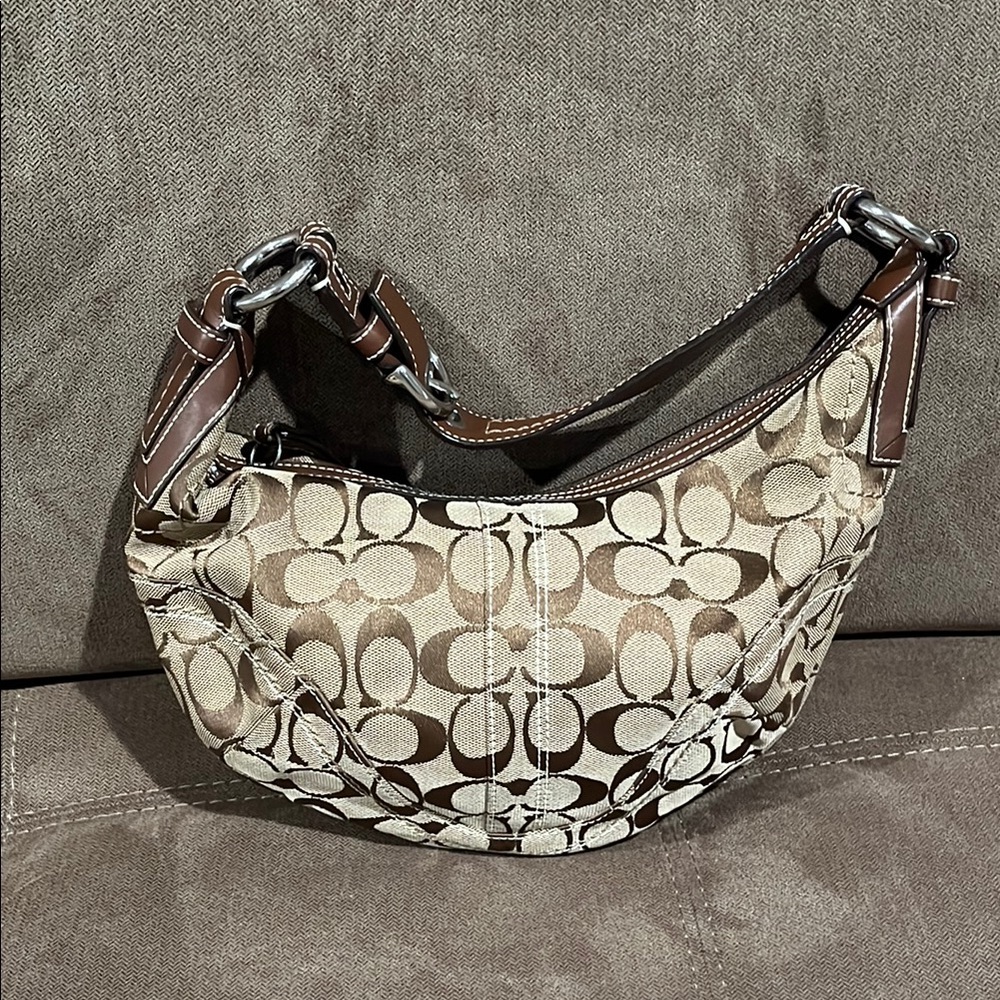 Brown Patterned Women's Bag